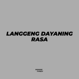 Download Lagu Maman Fvndy - Langgeng Dayaning Rasa MP3