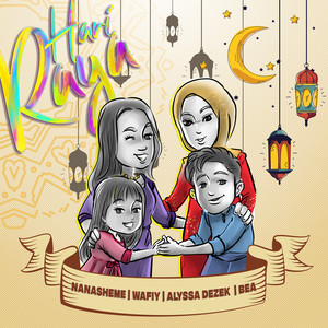 Download Lagu Nanasheme, Wafiy, Bea, Alyssa Dezek - Hari Raya MP3